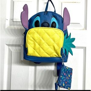 Disney Lilo & Stitch Women’s PU Mini Backpack -new